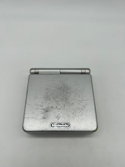NiNTENDO GAME BOY ADVANCE SP [GBA] CONSOLE | MODEL ARGENT UGS-001