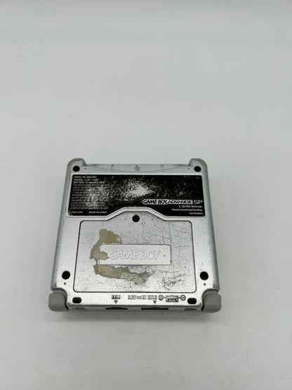 NiNTENDO GAME BOY ADVANCE SP [GBA] CONSOLE | MODEL ARGENT UGS-001