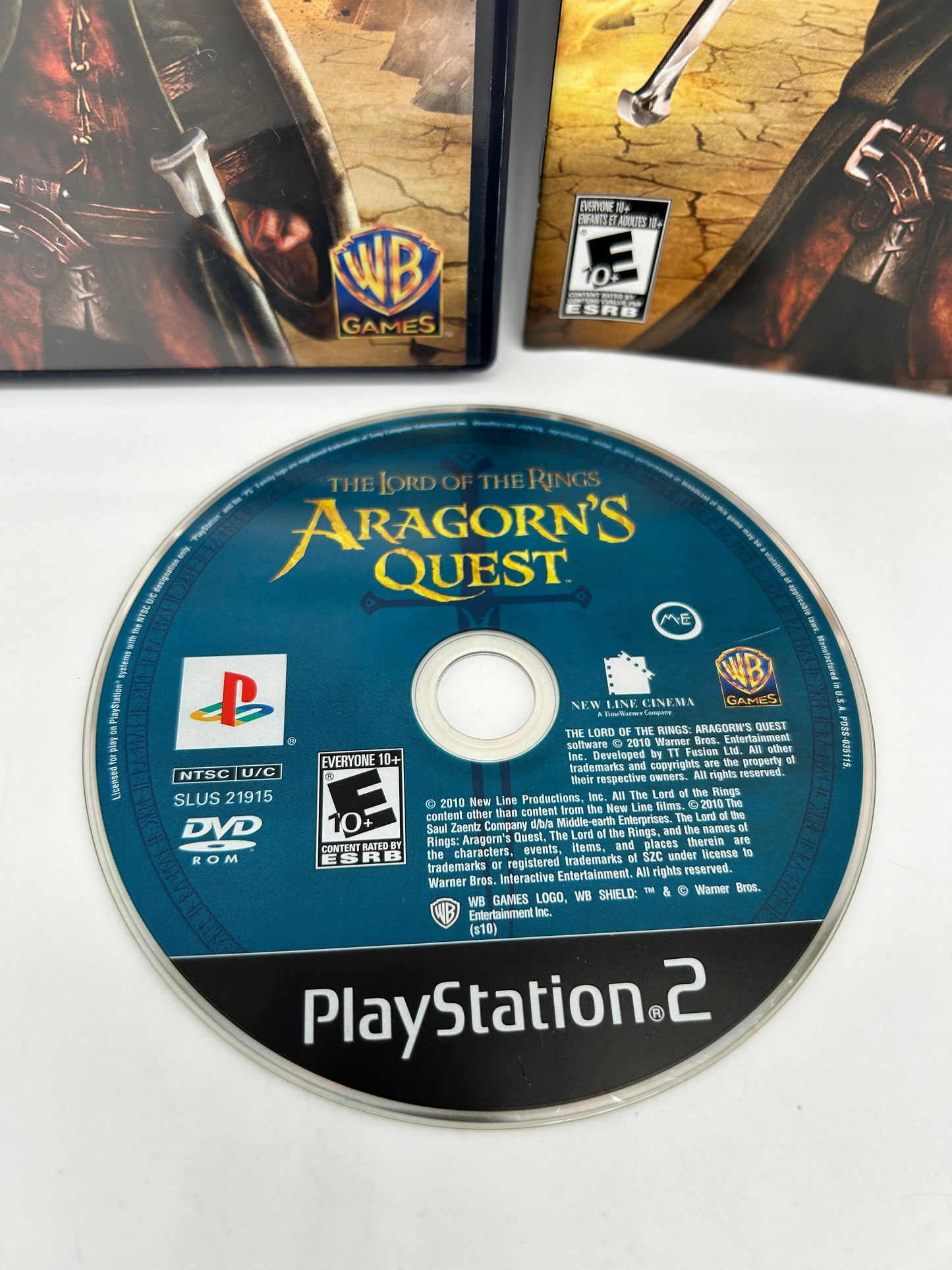 SONY PLAYSTATiON 2 [PS2] | THE LORD OF THE RINGS ARAGORNS QUEST