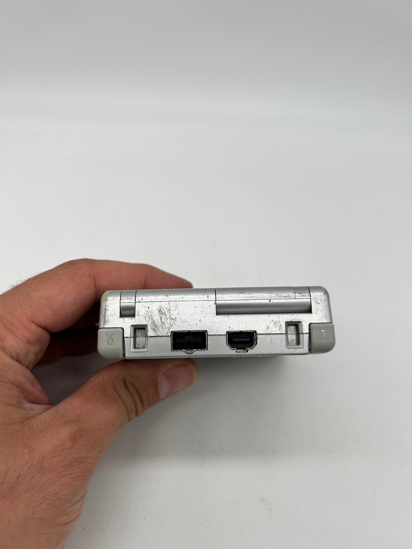 NiNTENDO GAME BOY ADVANCE SP [GBA] CONSOLE | MODEL ARGENT UGS-001