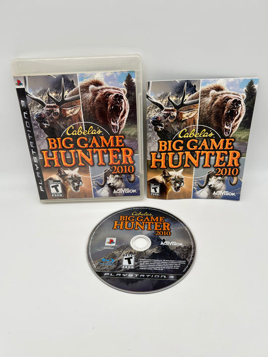 PiXEL-RETRO.COM : SONY PLAYSTATION 3 (PS3) COMPLET CIB BOX MANUAL GAME NTSC CABELA'S BIG GAME HUNTER 2010