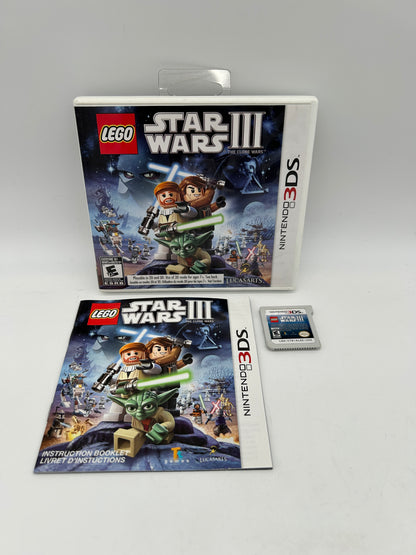 PiXEL-RETRO.COM : NINTENDO 3DS (3DS) COMPLETE CIB BOX MANUAL GAME NTSC LEGO STAR WARS III