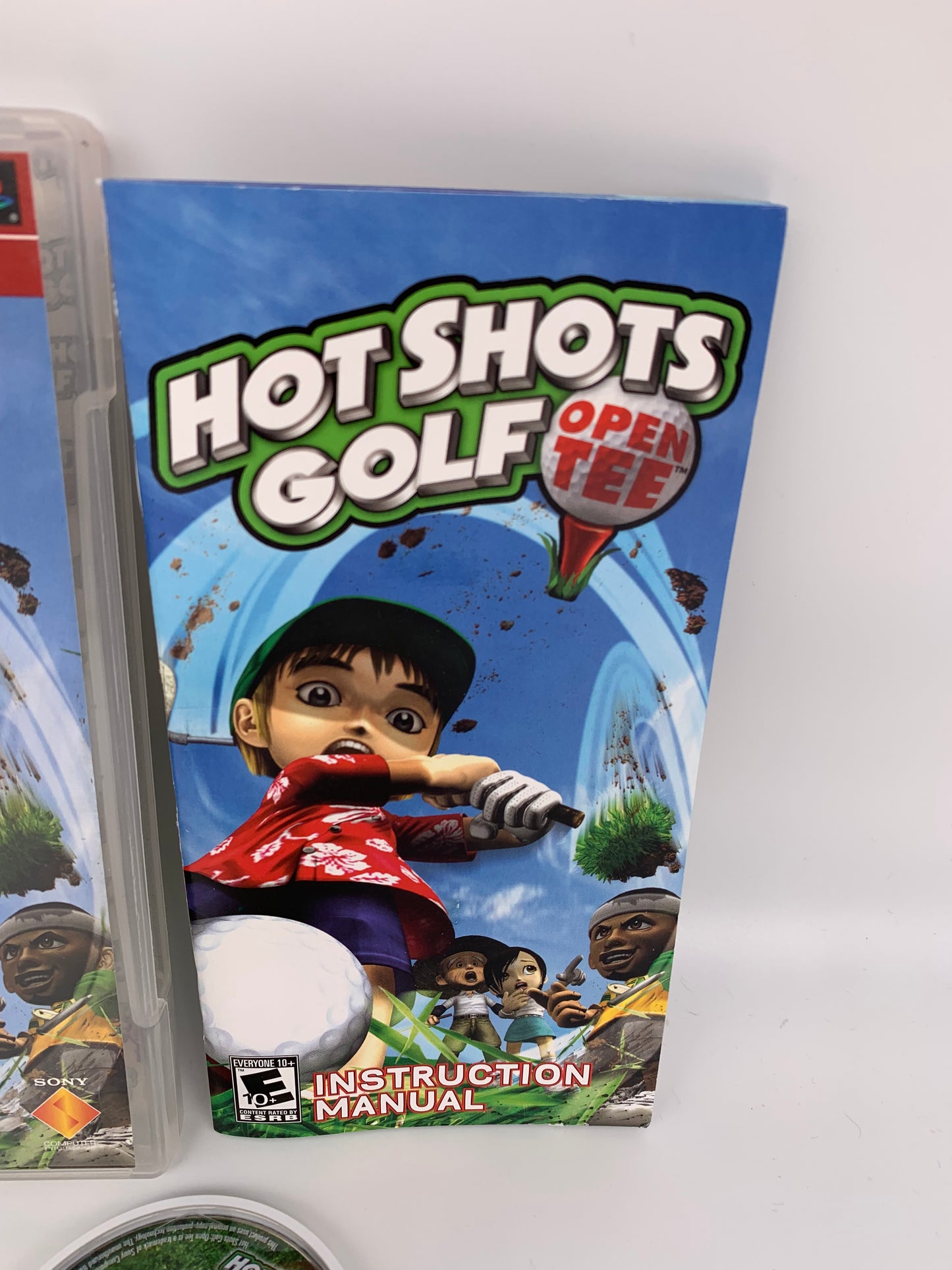 SONY PLAYSTATiON PORTABLE [PSP] | HOT SHOTS GOLF OPEN TEE | GREATEST HiTS