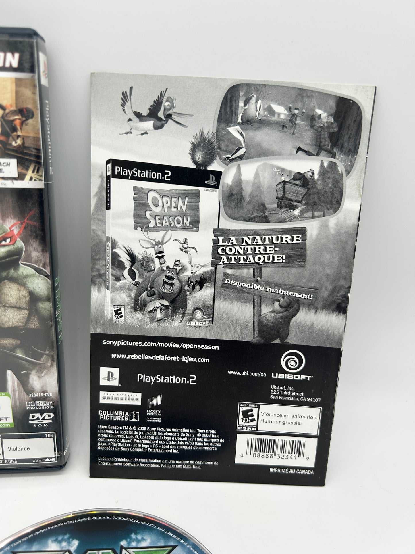 SONY PLAYSTATiON 2 [PS2] | TMNT