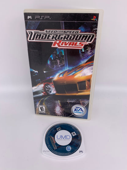PiXEL-RETRO.COM : SONY PLAYSTATION PORTABLE (PSP) COMPLET CIB BOX MANUAL GAME NTSC NEED FOR SPEED UNDERGROUND RIVALS