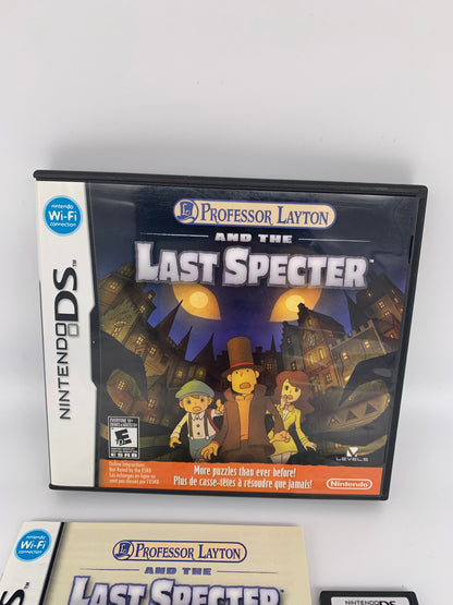 NiNTENDO DS | PROFESSOR LAYTON AND THE LAST SPECTER