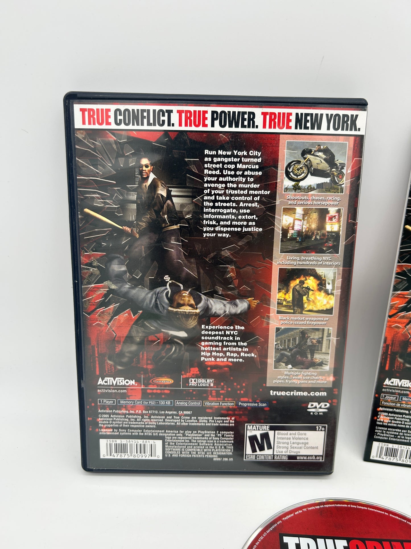 SONY PLAYSTATiON 2 [PS2] | TRUE CRiME NEW YORK CiTY