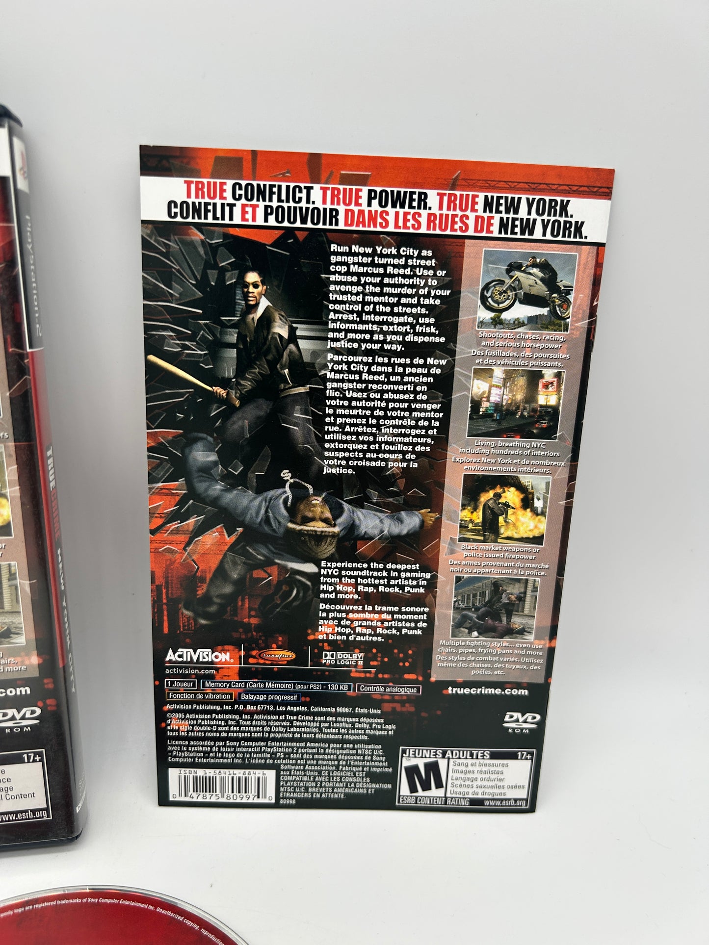 SONY PLAYSTATiON 2 [PS2] | TRUE CRiME NEW YORK CiTY