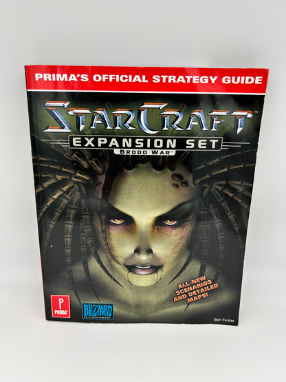 STARCRAFT EXPANSiON SET BROOD WAR STRATEGY GUiDE PRiMA GAMES