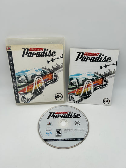 PiXEL-RETRO.COM : SONY PLAYSTATION 3 (PS3) COMPLET CIB BOX MANUAL GAME NTSC BURNOUT PARADISE