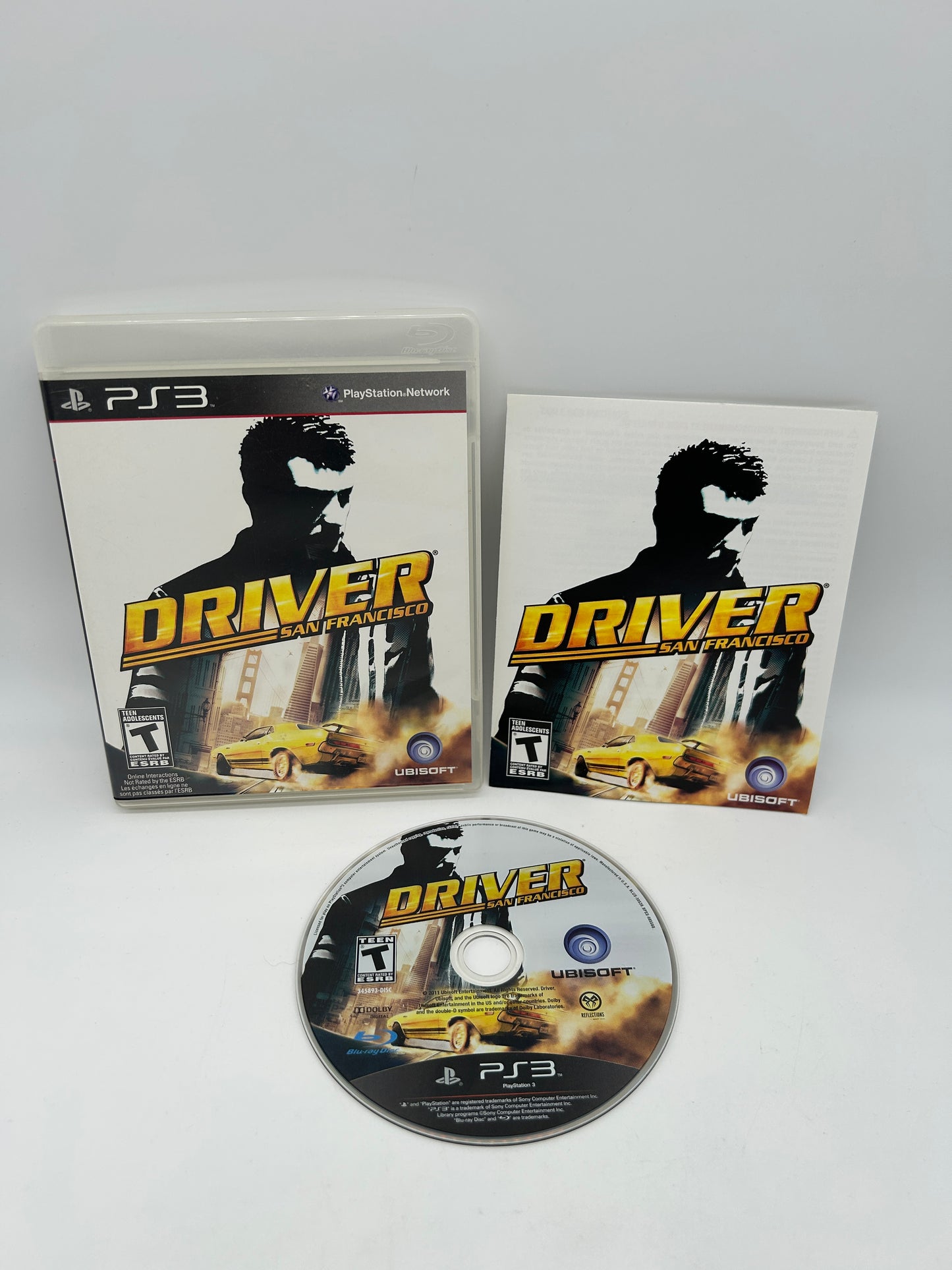 PiXEL-RETRO.COM : SONY PLAYSTATION 3 (PS3) COMPLETE IN BOX CIB MANUAL GAME NTSC DRIVER SAN FRANSISCO