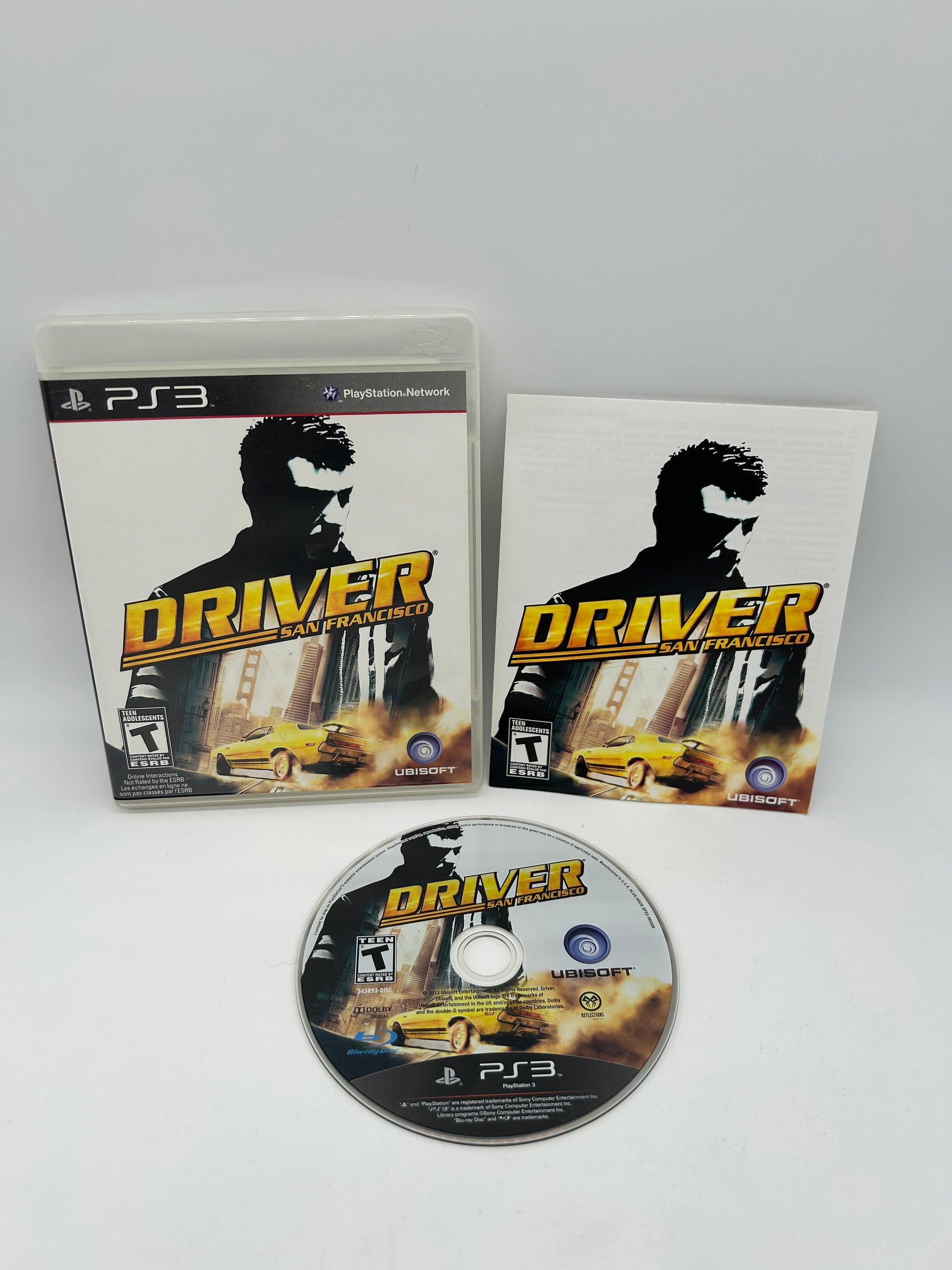 PiXEL-RETRO.COM : SONY PLAYSTATION 3 (PS3) COMPLETE IN BOX CIB MANUAL GAME NTSC DRIVER SAN FRANSISCO