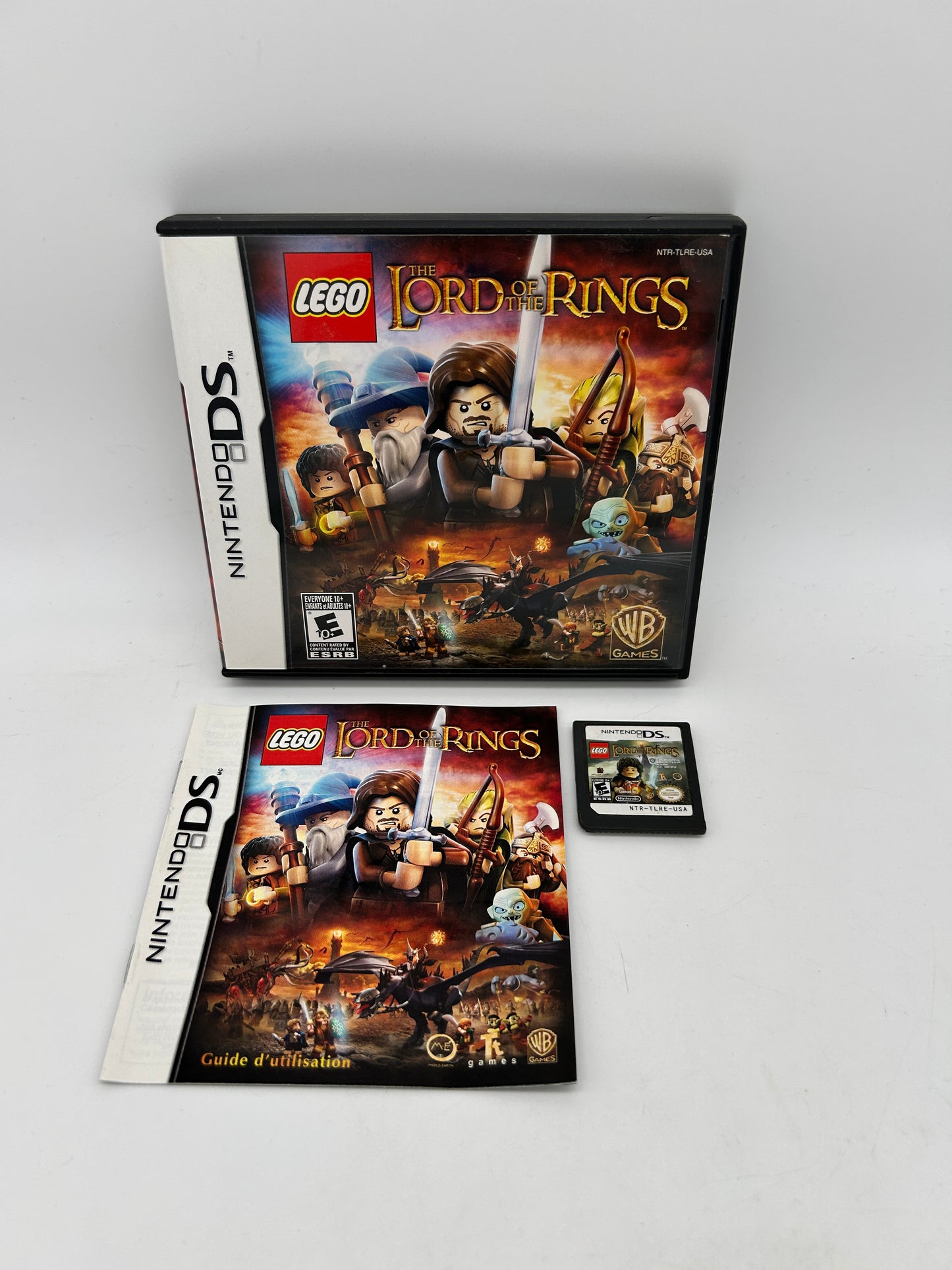 PiXEL-RETRO.COM : NINTENDO DS COMPLETE CIB BOX MANUAL GAME NTSC LEGO THE LORD OF THE RINGS