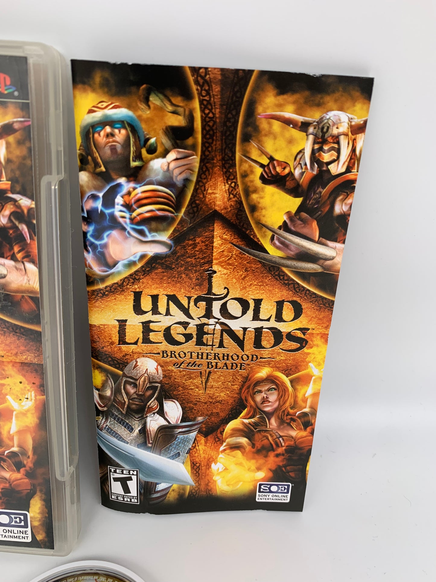 SONY PLAYSTATiON PORTABLE [PSP] | UNTOLD LEGENDS BROTHERHOOD OF THE BLADE