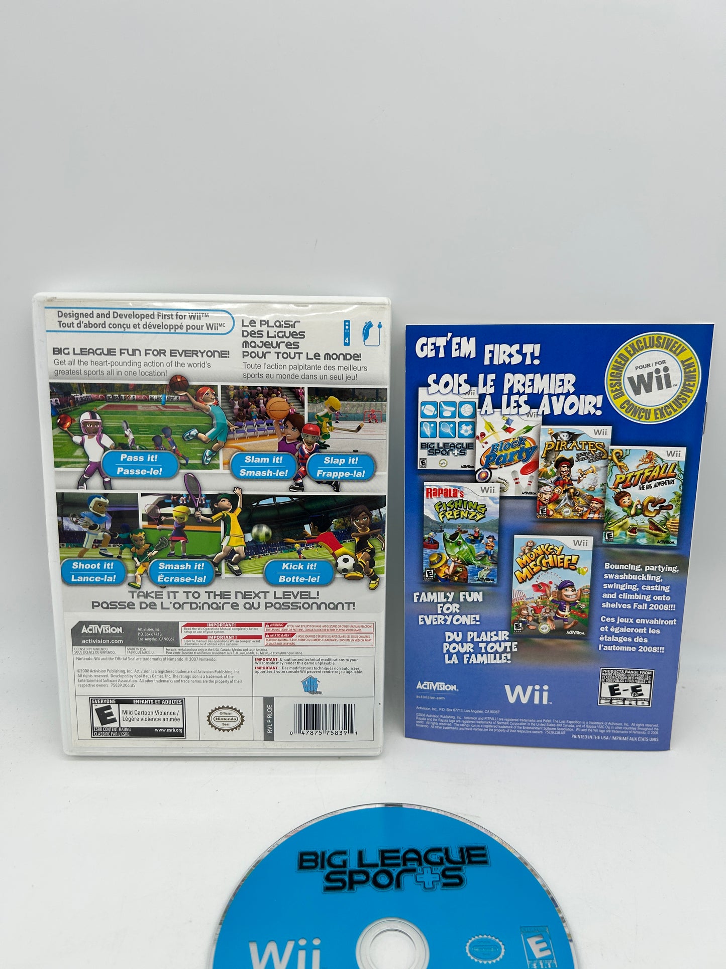 NiNTENDO Wii | BiG LEAGUE SPORTS