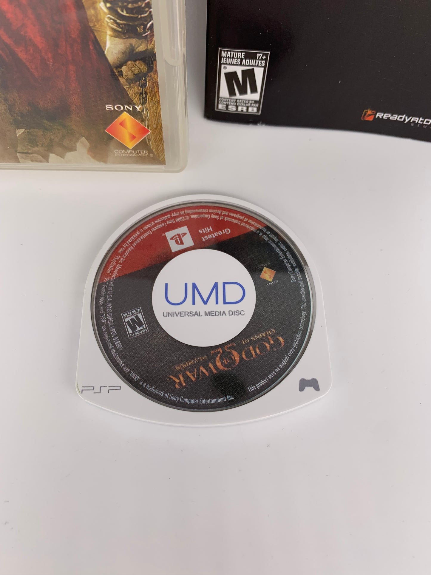 SONY PLAYSTATiON PORTABLE [PSP] | GOD OF WAR CHAINS OF OLYMPUS | GREATEST HiTS
