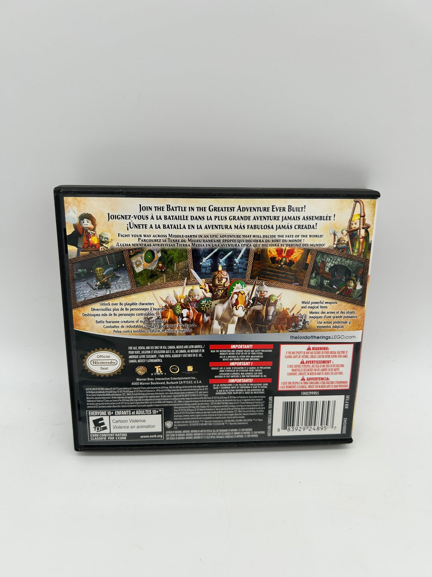NiNTENDO DS | LEGO THE LORD OF THE RiNGS