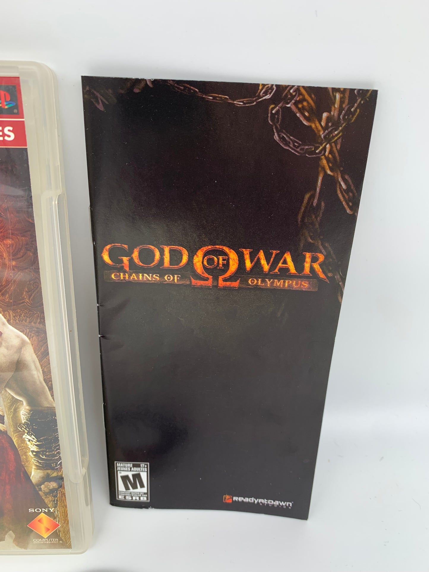 SONY PLAYSTATiON PORTABLE [PSP] | GOD OF WAR CHAINS OF OLYMPUS | GREATEST HiTS
