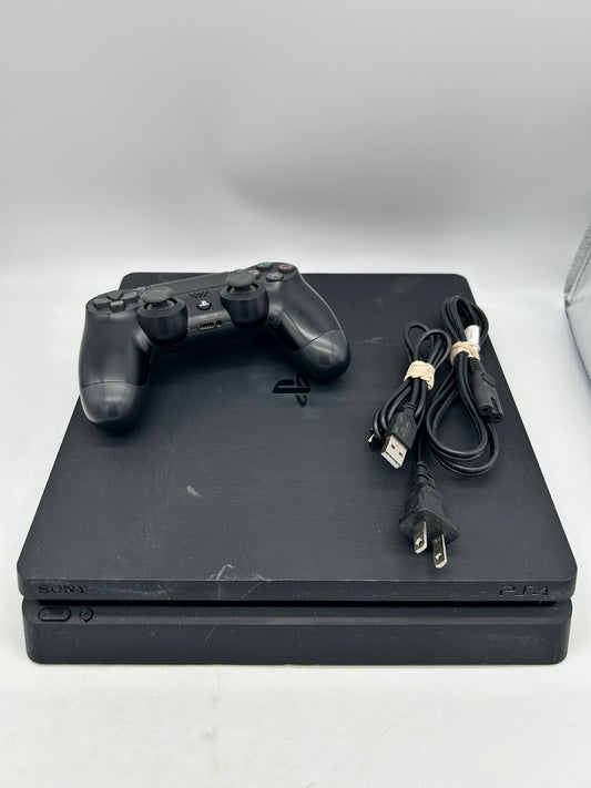 PiXEL-RETRO.COM : SONY PLAYSTATION 4 (PS4) ORIGINAL SYSTEM CONSOLE, CONTROLLER, POWER SUPPLY, NTSC 1000gb 1TB CHU-2215B SLIM