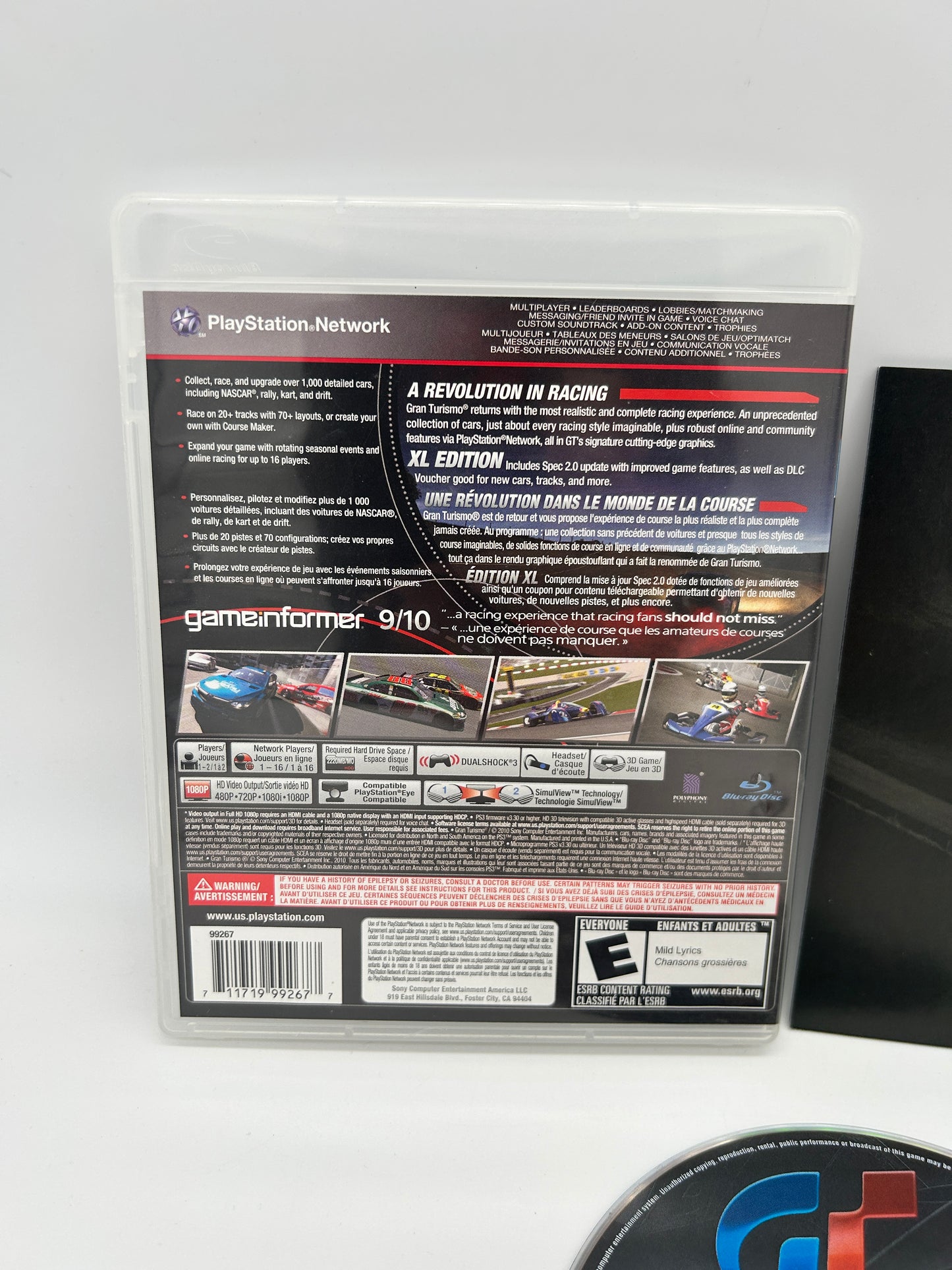 SONY PLAYSTATiON 3 [PS3] | GRAN TURiSMO 5 GT5 | XL EDiTiON