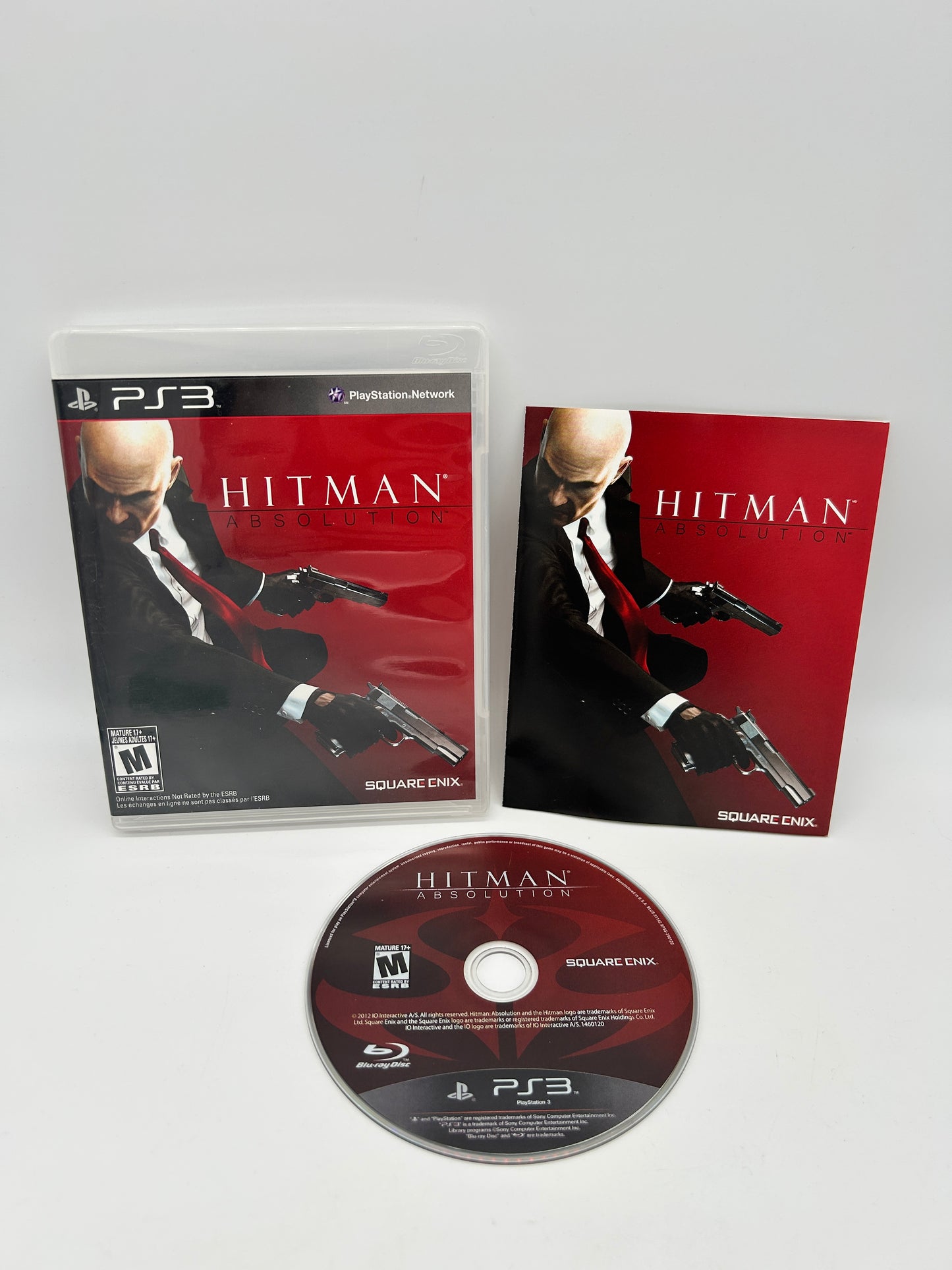 PiXEL-RETRO.COM : SONY PLAYSTATION 3 (PS3) COMPLET CIB BOX MANUAL GAME NTSC HITMAN ABSOLUTION