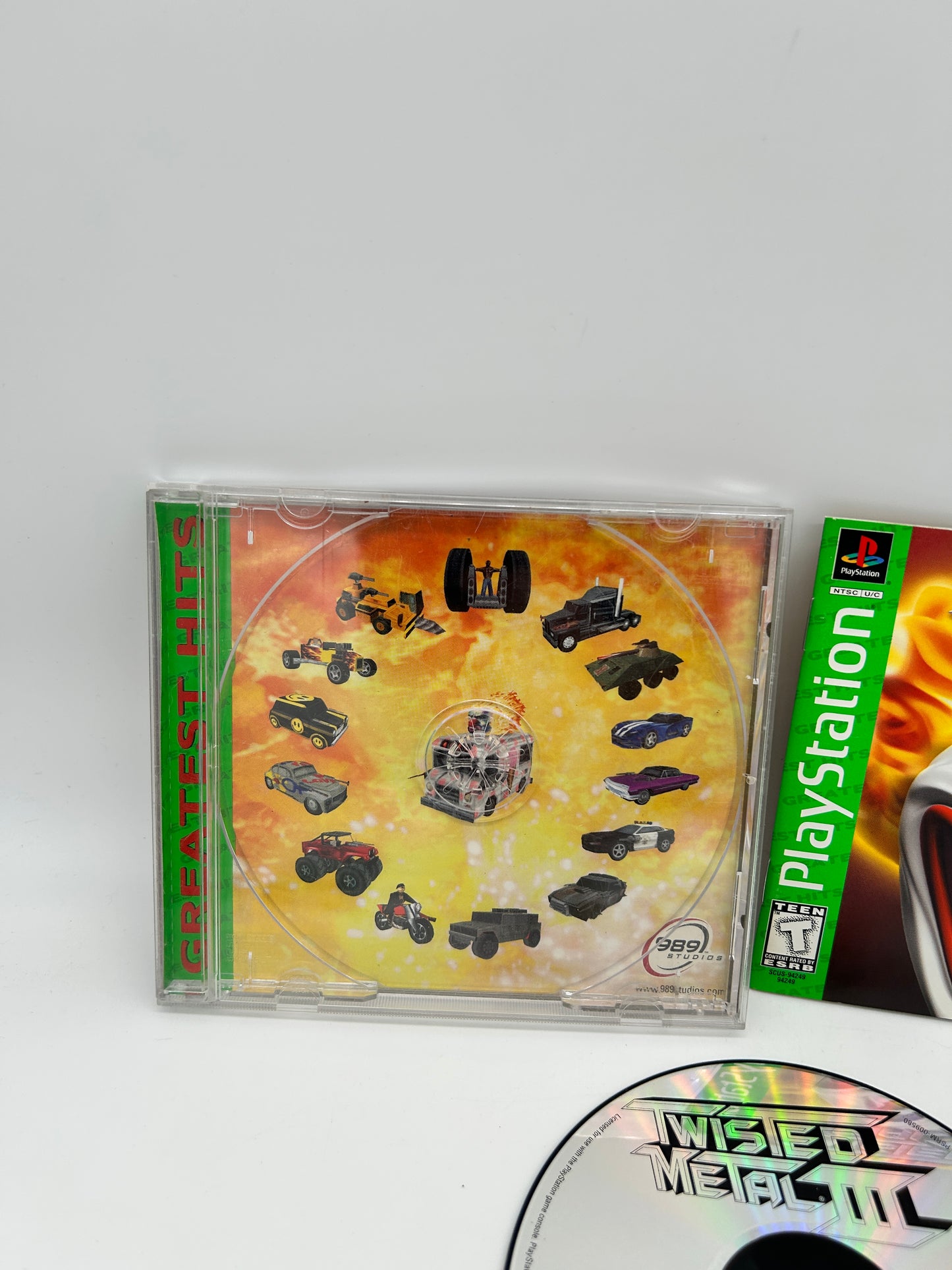 SONY PLAYSTATiON [PS1] | TWiSTED METAL III | GREATEST HiTS
