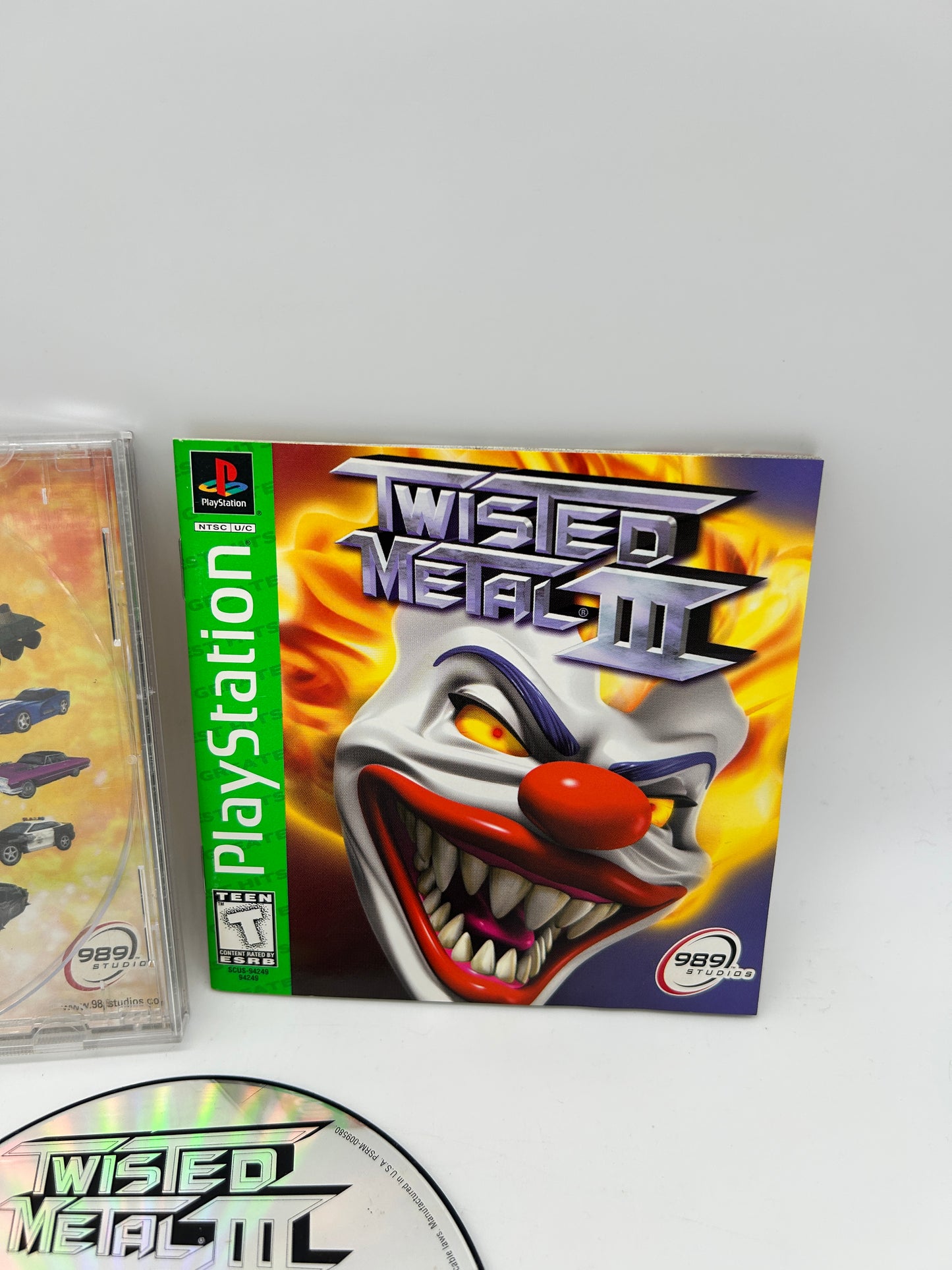 SONY PLAYSTATiON [PS1] | TWiSTED METAL III | GREATEST HiTS