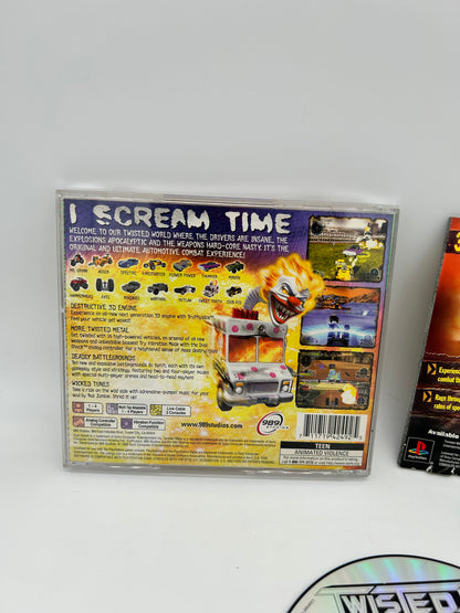 SONY PLAYSTATiON [PS1] | TWiSTED METAL III | GREATEST HiTS