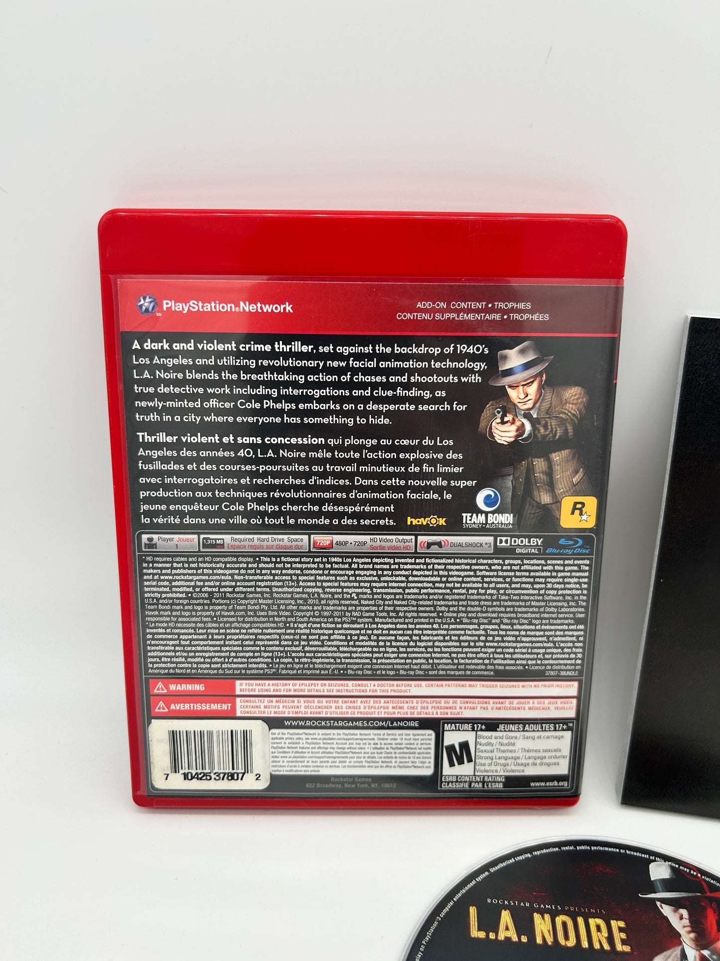 SONY PLAYSTATiON 3 [PS3] | L.A. NOiRE | GREATEST HiTS