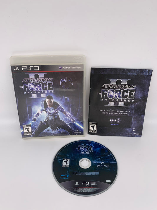 PiXEL-RETRO.COM : SONY PLAYSTATION 3 (PS3) COMPLET CIB BOX MANUAL GAME NTSC STAR WARS THE FORCE UNLEASHED II 2