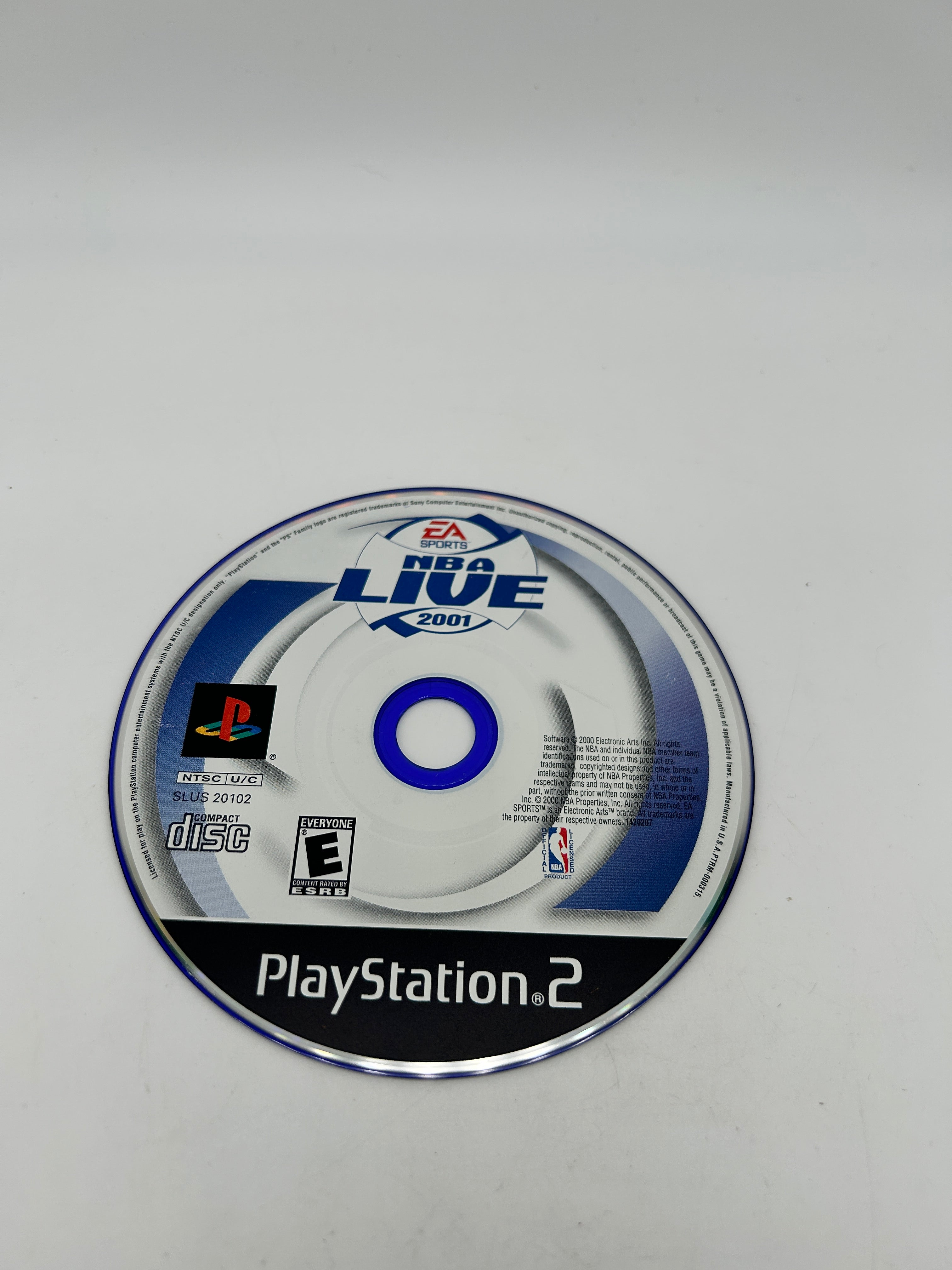 SONY PLAYSTATiON 2 [PS2] | NBA Live 2001 – PiXEL-RETRO.COM