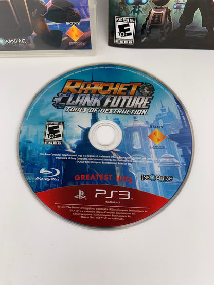 SONY PLAYSTATiON 3 [PS3] | RATCHET CLANK FUTURE TOOLS OF DESTRUCTiON | GREATEST HiTS