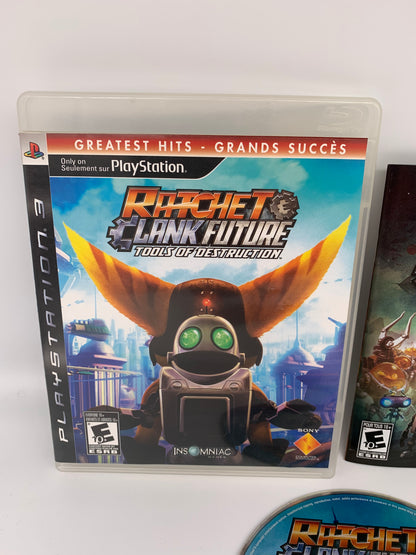 SONY PLAYSTATiON 3 [PS3] | RATCHET CLANK FUTURE TOOLS OF DESTRUCTiON | GREATEST HiTS