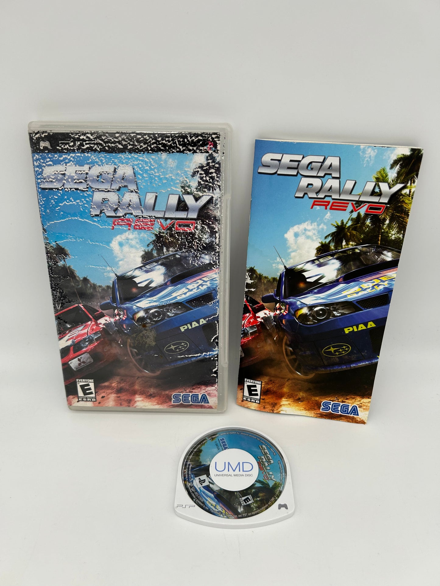 PiXEL-RETRO.COM : SONY PLAYSTATION PORTABLE (PSP) COMPLET CIB BOX MAAL GAME NTSC SEGA RALLY REVO