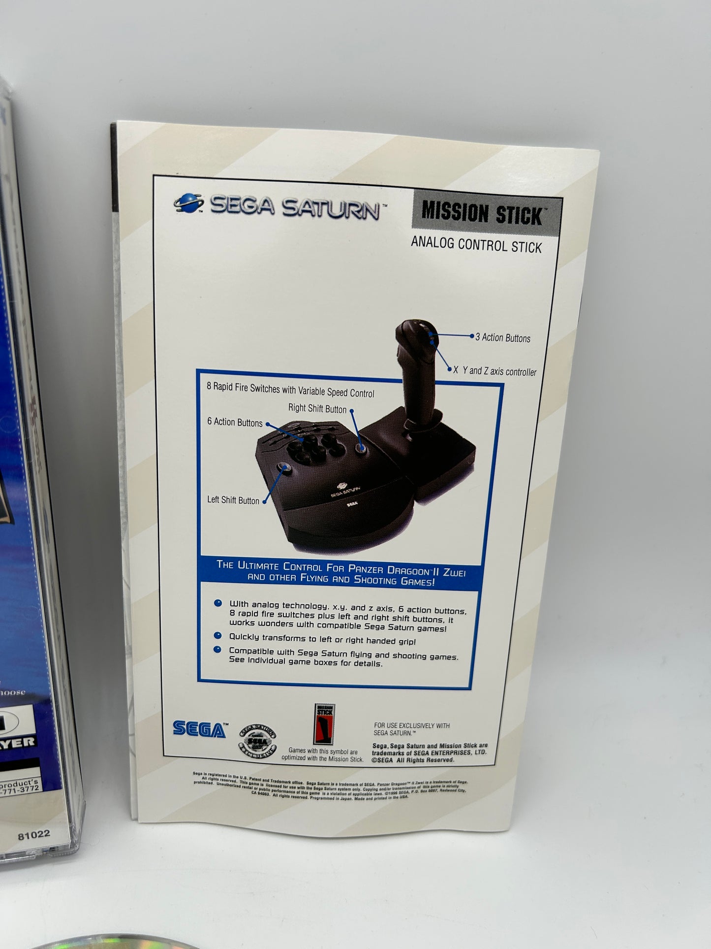 SEGA SATURN | PANZER DRAGOON II ZWEi