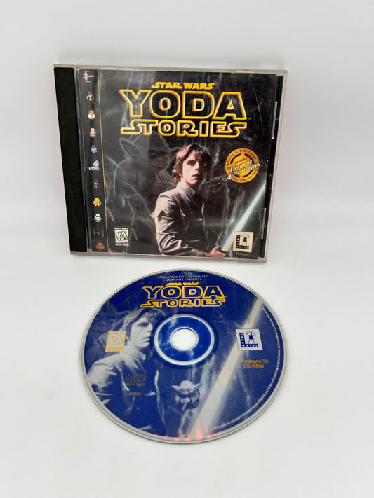 PiXEL-RETRO.COM : COMPUTER (PC) COMPLETE CIB BOX MANUAL GAME NTSC STAR WARS YODA STORIES