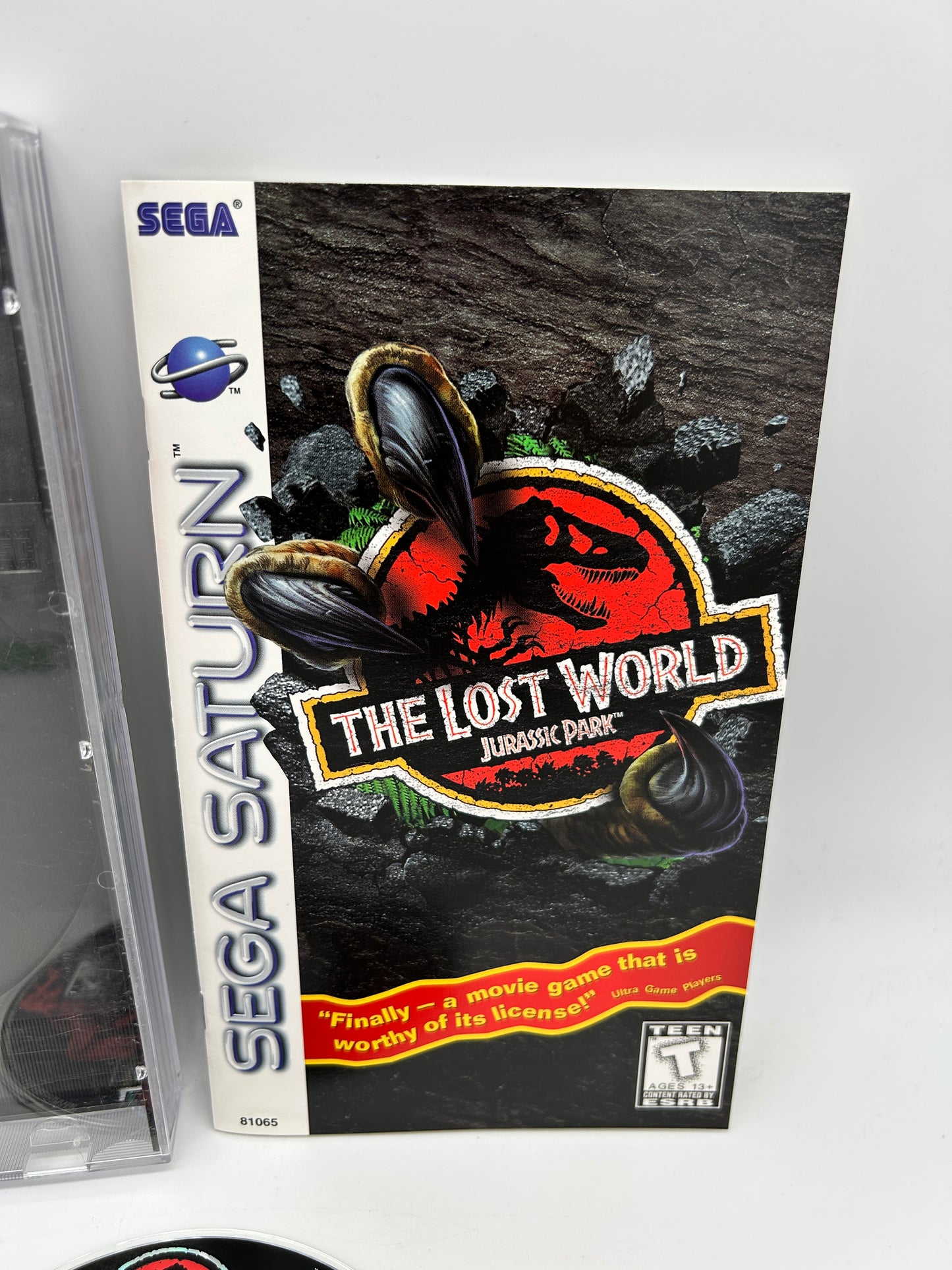 SEGA SATURN | THE LOST WORLD JURASSiC PARK