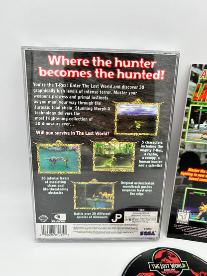 SEGA SATURN | THE LOST WORLD JURASSiC PARK