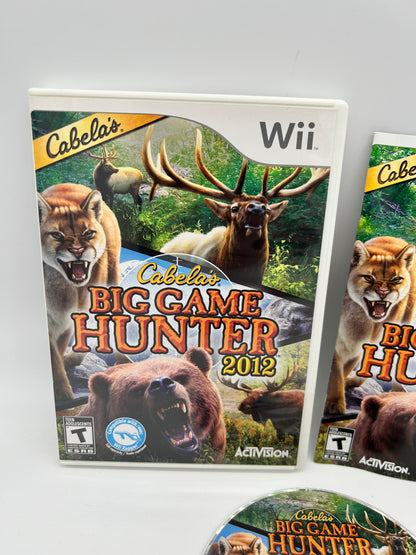 NiNTENDO Wii | CABELAS BiG GAME HUNTER 2012