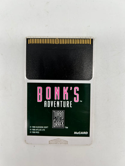 PiXEL-RETRO.COM : TURBOGRAFX16 COMPLETE IN BOX MANUAL GAME NTSC BONK'S ADVENTURE