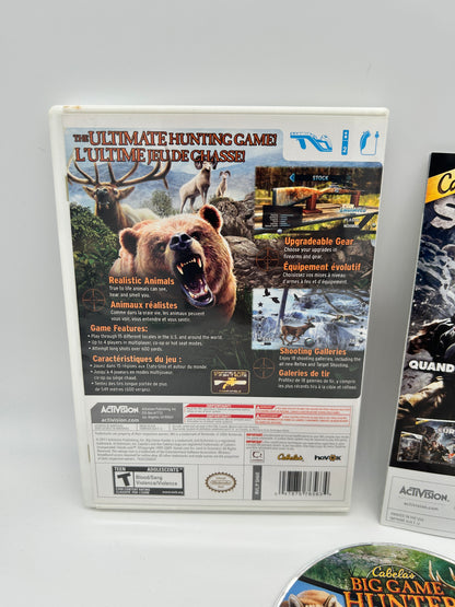 NiNTENDO Wii | CABELAS BiG GAME HUNTER 2012