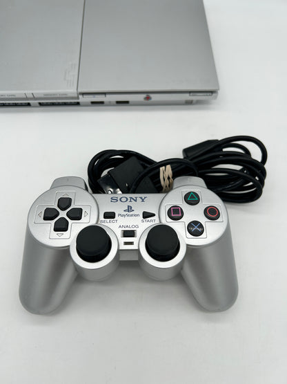 SONY PLAYSTATiON 2 [PS2] CONSOLE | ORiGiNALE THIN SILVER (SILVER PLATiNUM SLiM VERSiON) | SCPH-90001
