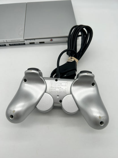 SONY PLAYSTATiON 2 [PS2] CONSOLE | ORiGiNALE THIN SILVER (SILVER PLATiNUM SLiM VERSiON) | SCPH-90001