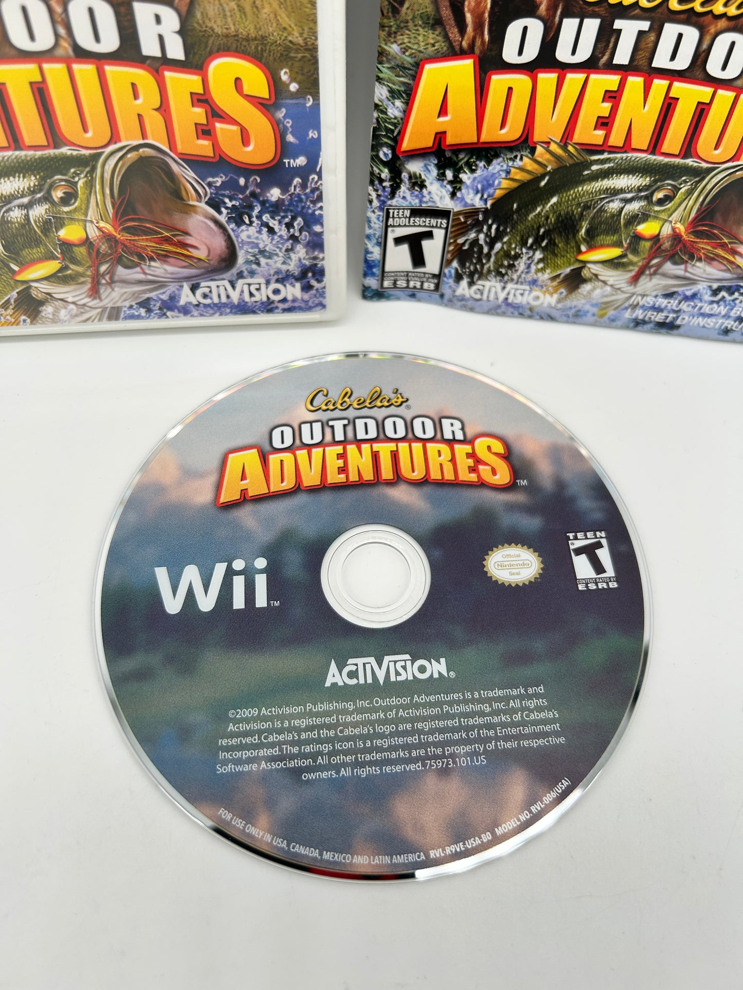 NiNTENDO Wii | CABELAS OUTDOOR ADVENTURES