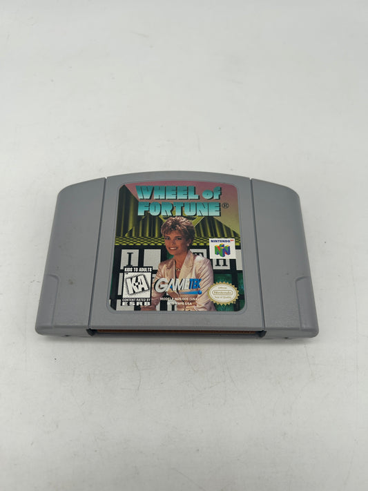 PiXEL-RETRO.COM : NINTENDO 64 (N64) GAME NTSC WHEEL OF FORTUNE