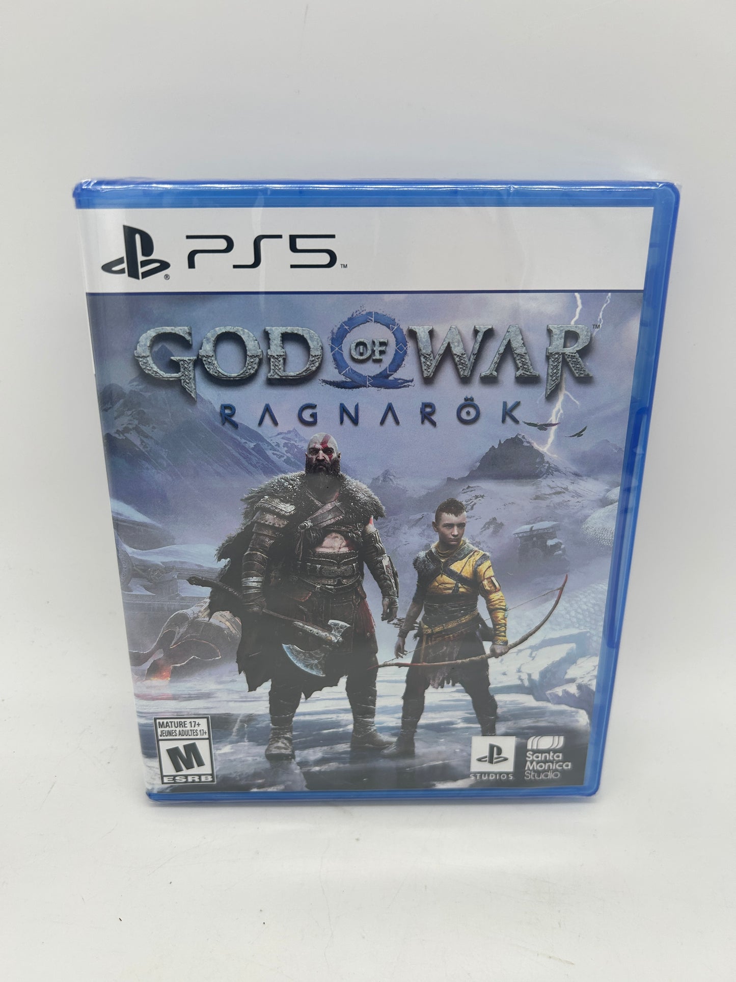 PLAYSTATION 5 (PS5) COMPLETE CIB BOX MANUAL GAME NTSC GOD OF WAR RAGNAROK