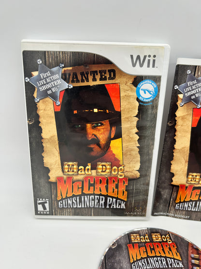 NiNTENDO Wii | MAD DOG MCCREE GUNSLiNGER PACK