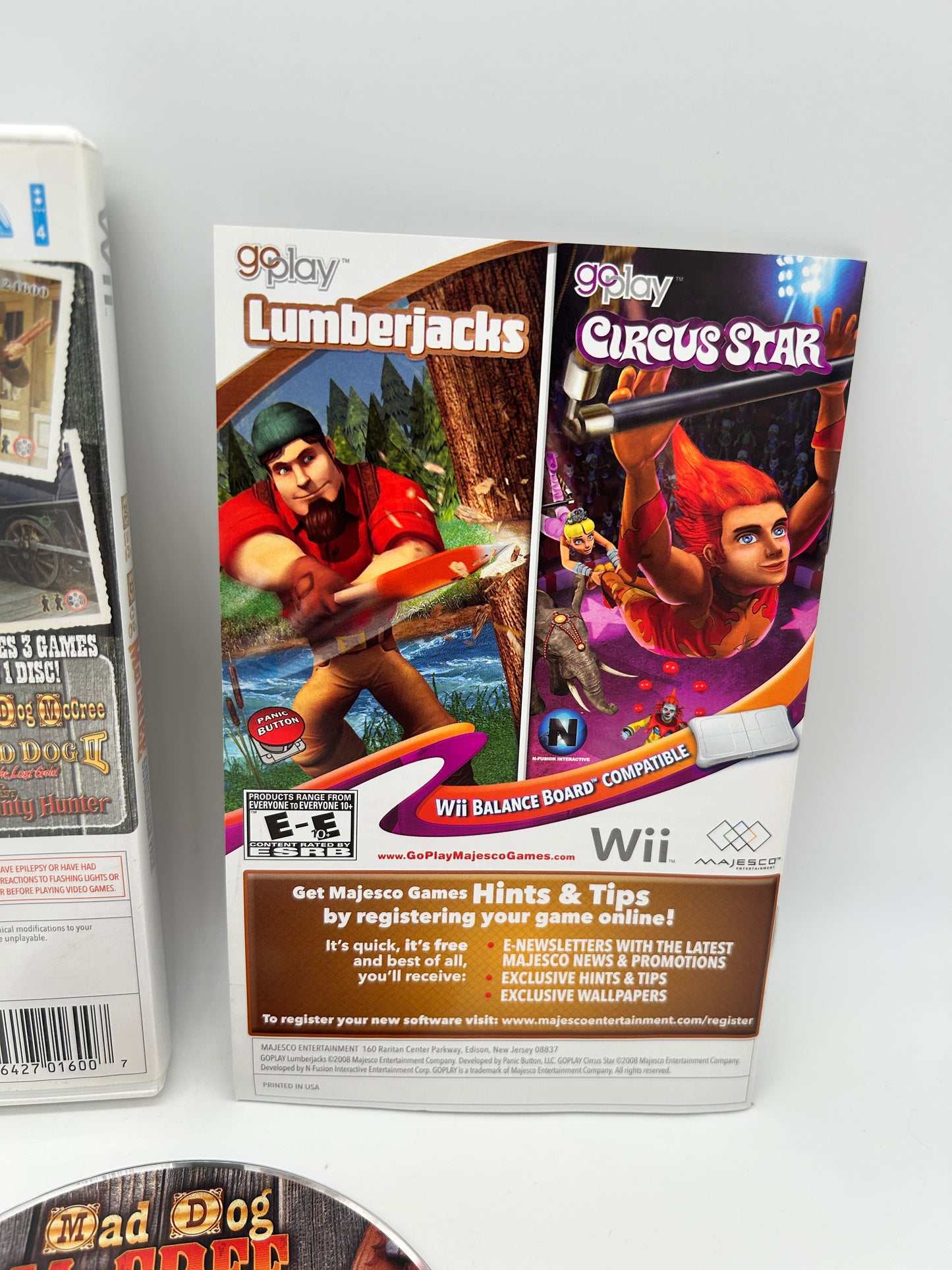 NiNTENDO Wii | MAD DOG MCCREE GUNSLiNGER PACK