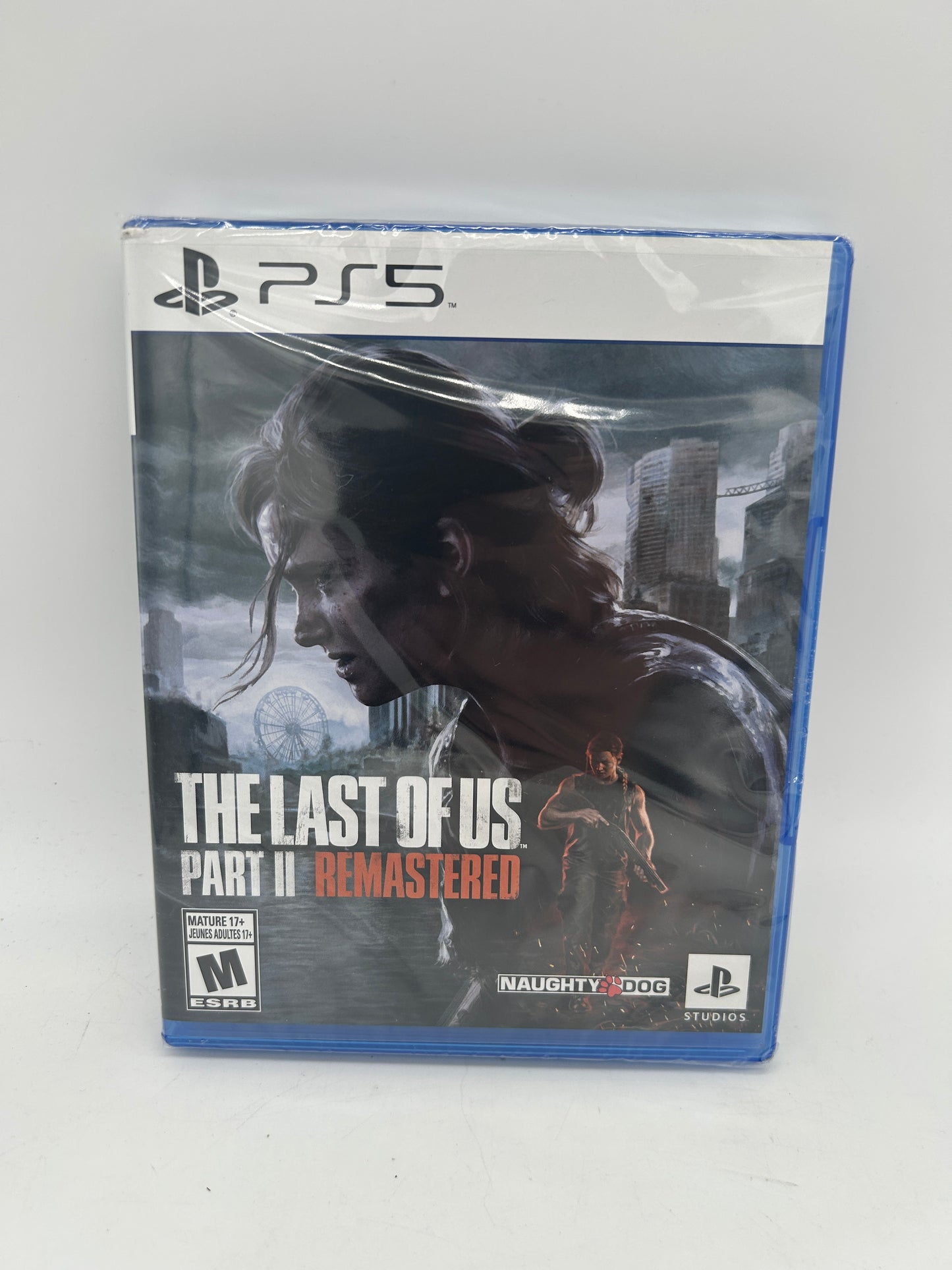 PLAYSTATION 5 (PS5) COMPLETE CIB BOX MANUAL GAME NTSC THE LAST OF US PART II REMASTERED