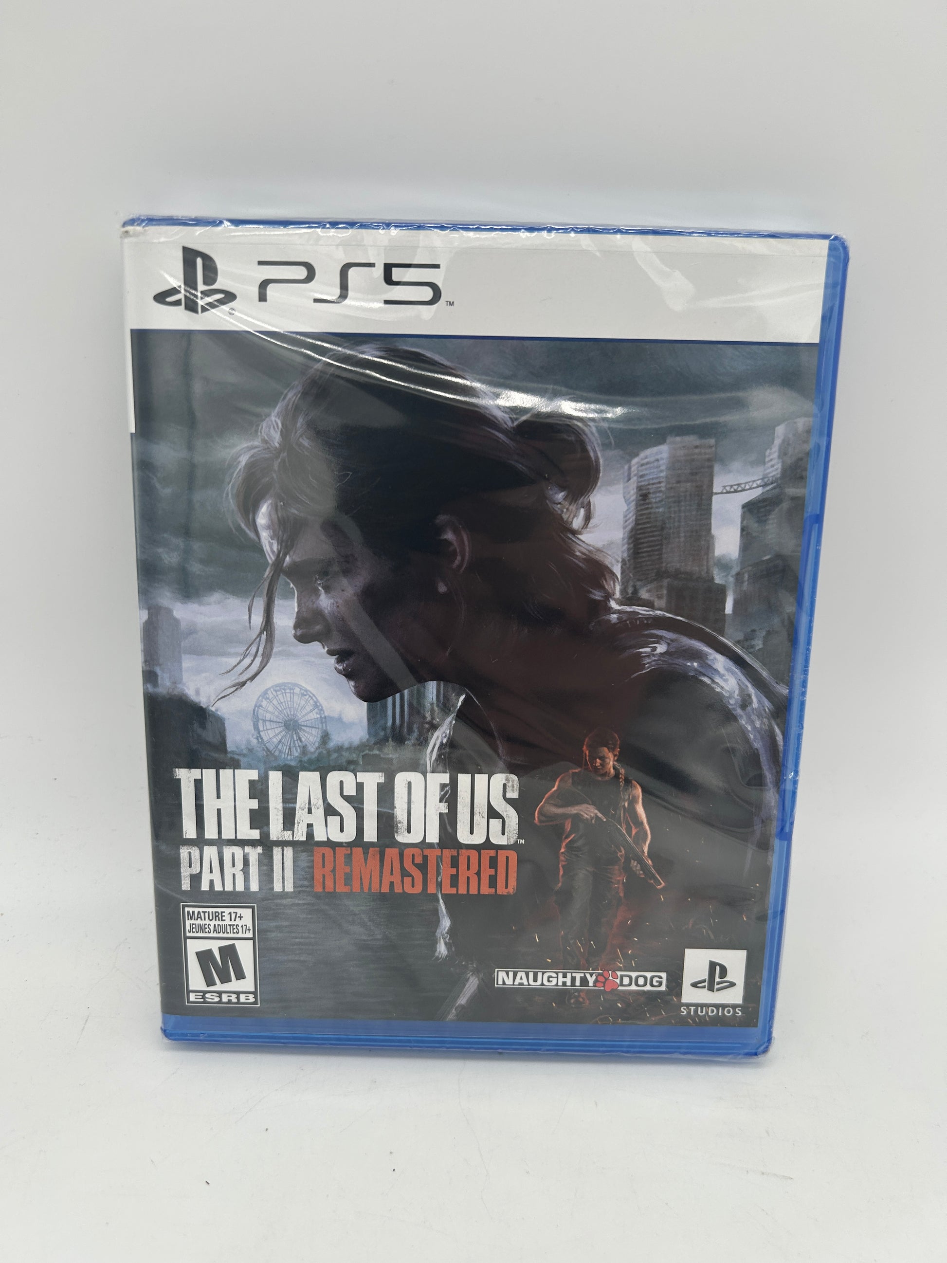 PLAYSTATION 5 (PS5) COMPLETE CIB BOX MANUAL GAME NTSC THE LAST OF US PART II REMASTERED